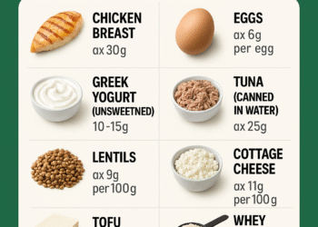 Top 10 Protein-Rich Foods for Fat Loss and Muscle Gain