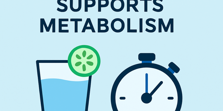 How Pre-Meal Hydration Supports Metabolism and Healthy Weight Management